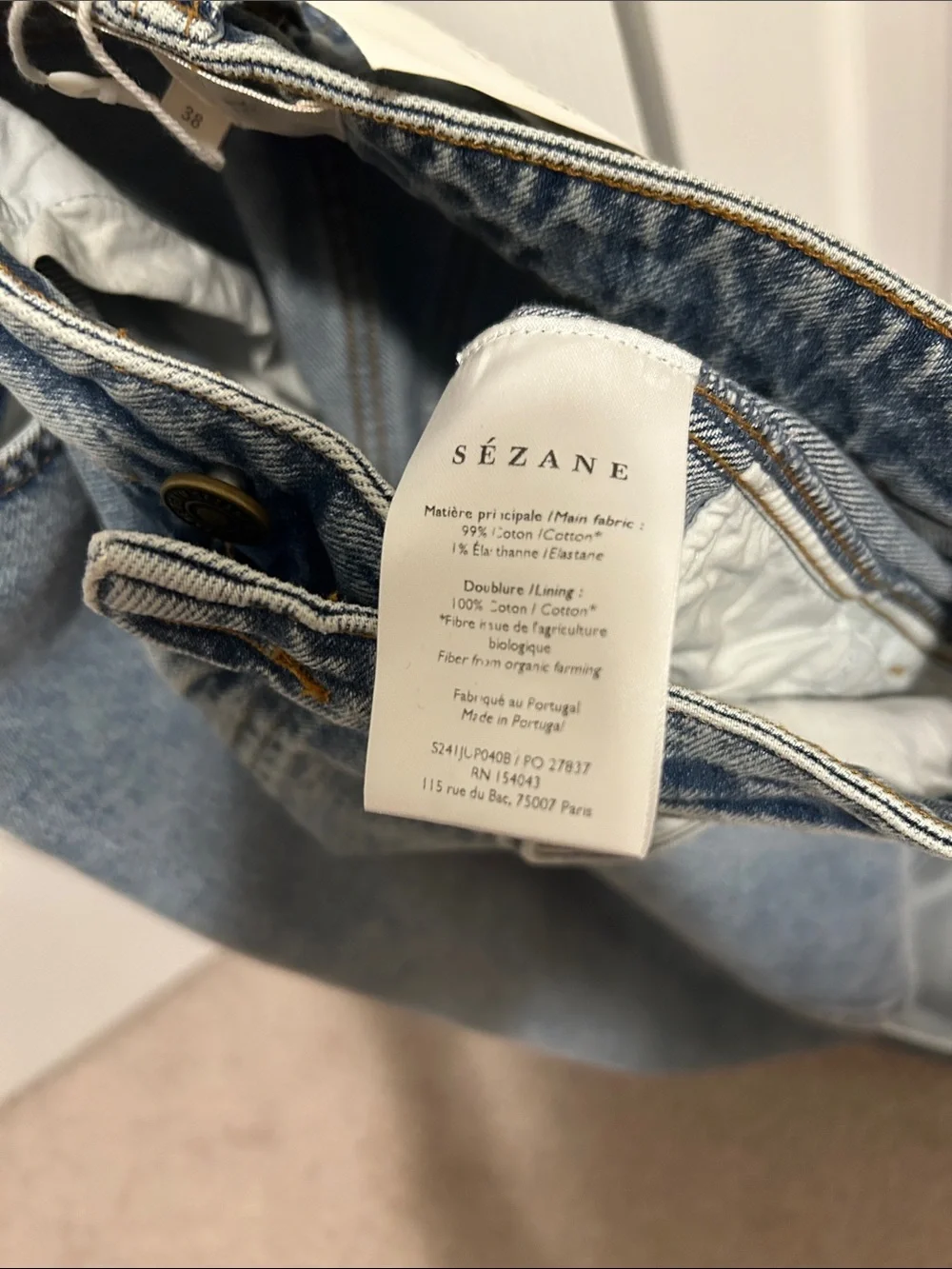 Sézane Despina skirt size 38, NWT - Picture 4 of 4